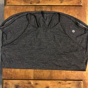 Lululemon Fast As Light Tank Grey